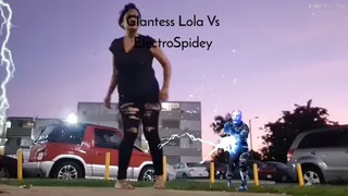 Electro Giantess Lola vs Electro Spidey SloM Stomping Search