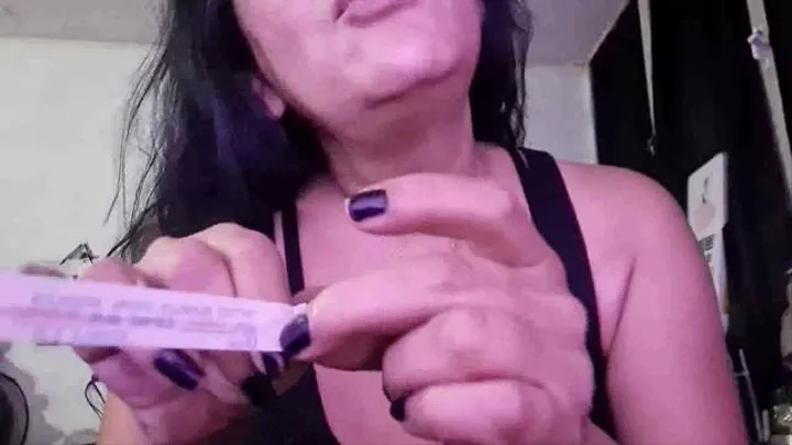 Tattooed Latina Milf Domina insults your tiny penis and big balls and punishes and pierces them over and over with a long tattoo needle Bilingual Spanish English Big Balls Humiliation Domination tomatoe ball piercing punishment mkv