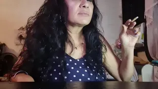 Latina Milf Giantess unaware Lolas Sexy Smoke Breaks 3 different days of Her Upclose mouth hand & Smoking fetish while she ignores you mkv