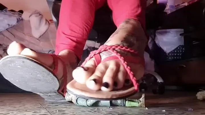 My Valentines Day Crush Foot Smother & Foot Slave Training & Punishment for tiny bf who bought cheap flowers as a gift for vday & Lola Angry Giant Strong Woman Slo Mo Foot Smother Crush mkv