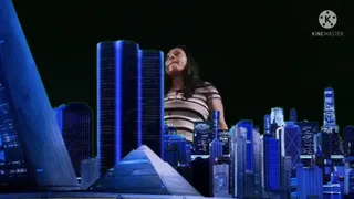 Giantess Lola New Years In the future towering over space colonies