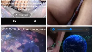 Giantess Lola Magical Leggings Growth VORE & Belly & Butt crush Fetish She finds a pair of galaxy leggings and feels compelled to buy them once she tries them on she feels sexy & strong & starts ripping out of her clothes leaving her topless in only l