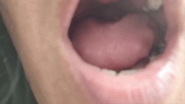 Giantess VORE being fed berries by my tiny slave bitch upclose aggressive chewing and insults femdom