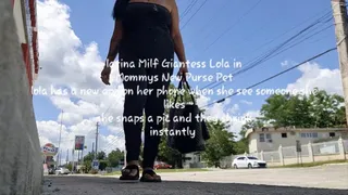 Im your Step-Mommy Now latina Milf Giantess Lola in Mommys New Purse Pet lola has a new app on her phone when she see someone she likes she snaps a pic and they shrink instantly mkv