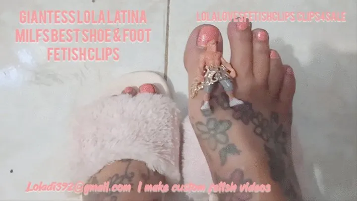 GiantessLolas Best shoe and boot fetish compilation clips video