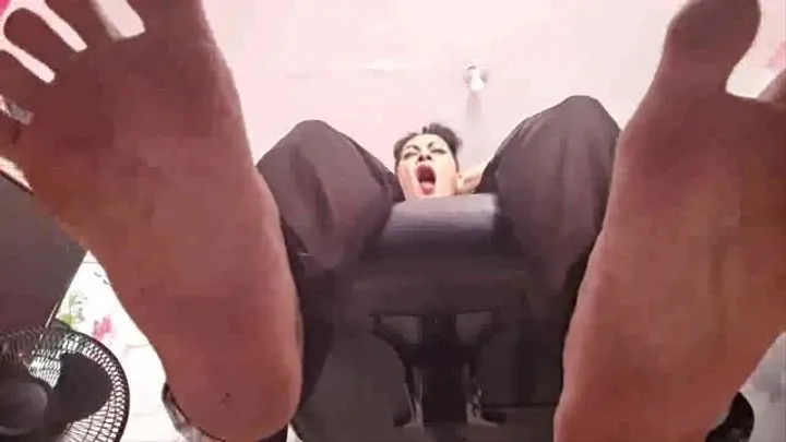 Never wake a Tired Giantess pov you are Under Tired Snoring Giantesses Sexy Soles Spying when she suddenly awakens from her nap and Stomps on you with her Huge Sole Pov Under Tired Snoring Giantesses Sexy Soles yawning tired milf