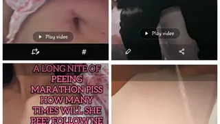 The Longest pissing video Ever Non Stop urination elimination A LONG day & NITE OF PEEING MARATHON PISS HOW MANY TIMES WILL SHE PEE? FOLLOW mE AND SEE SHE SAYS HAIRY BUSH GIANTESS MILF TOILET FETISH VOYEUR PHONE DROPPED IN TOILET High Power Piss Stream