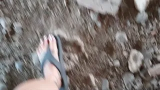 Lola walks in flip flops foot fetish walking cam crushing anything in her path plastic bottles can flip flop walking sounds plastic bottle and cans crushing sounds pt2 mkv