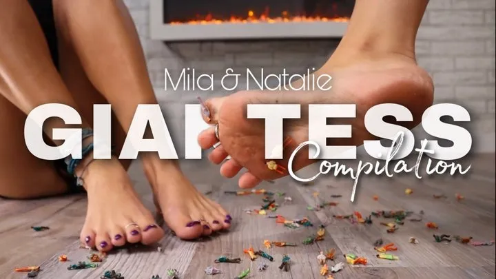 Mila & Natalie Giantess Compilation