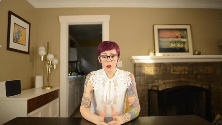Sexy Secretary Seduces You For The Job