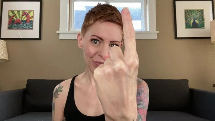 Hand, Mouth & Spit Fetish Humiliation
