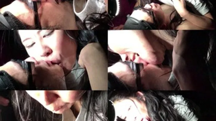 Late Night Surprise Spit-Drenched Licking! (Faster Download)