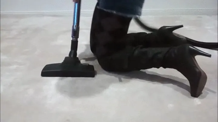 Boots and Vacuuming in different Positions