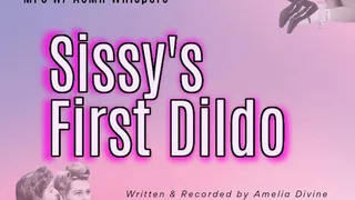 Sissy's First Dildo | ASMR Whispers| Audio Only | Amelia Divine