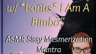 "I Am A Cocksucker w *bonus* I Am A Bimbo" - Sissy Mantra (ASMR AUDIO ONLY)