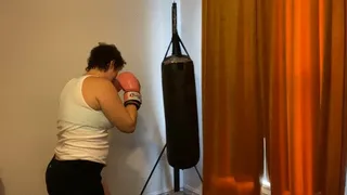 Stripping Boxing Practice to POV