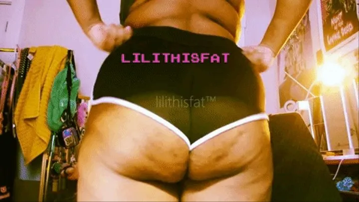 BBW Lilith's Fat Growing Ass