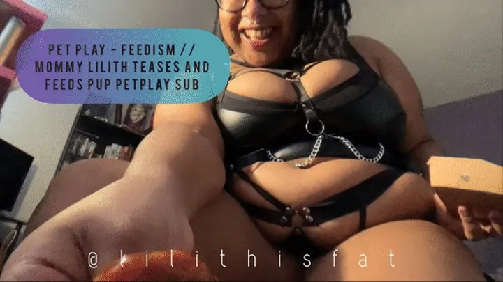 Domme Feeder feeds Subby Puppy - Pet Play - Feedism