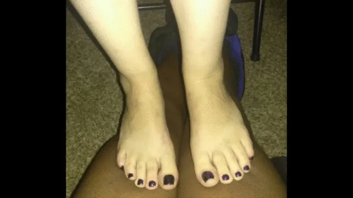 My Best Friend Giving Me a Footjob