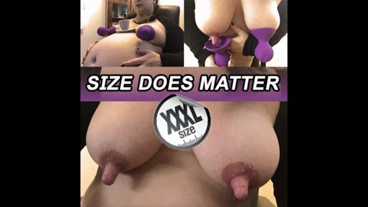 SIZE DOES MATTER - watch the biggest nipples ever