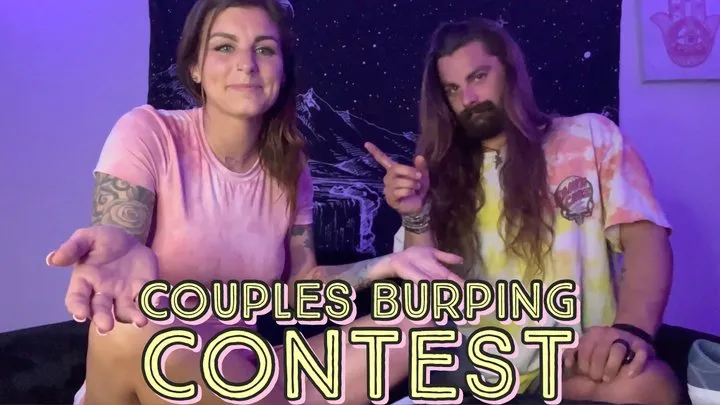 Couples Burping Contest