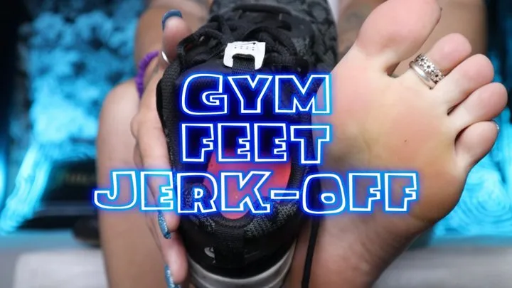 Gym Feet Jerk-Off