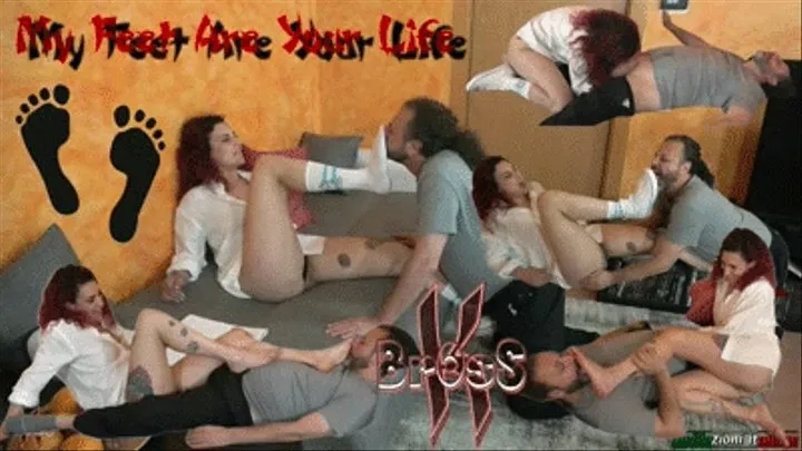 Voglio Esser La Tua Ragazza ( Only Foot Fetish Hard Scene ) I Want to Be Your Girl