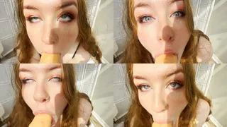 Eye Contact Blowjob POV | Virtual Sex