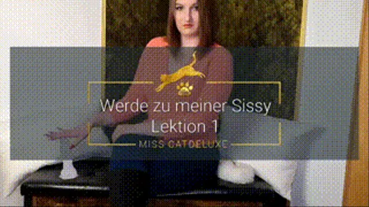 Werde zu meiner Sissy Lektion 1