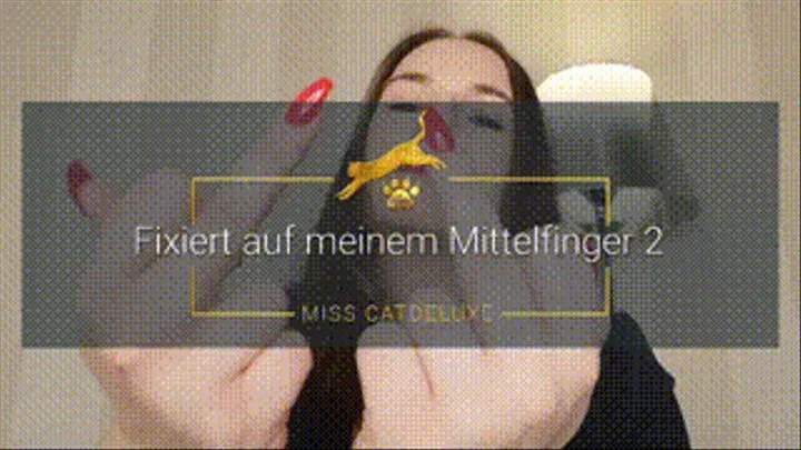 Fixiert auf meinem Mittelfinger 2