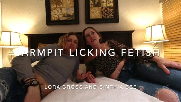 armpit & boob licking lesbians