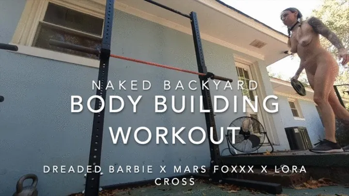 Backyard bodybuilding with Mars Foxxx and Sasha Barbie