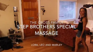 Step-Brothers Special Massage -BBW Taboo