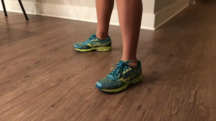 Hotwife Rims, Sucks and Fucks in Mizuno Sneakers