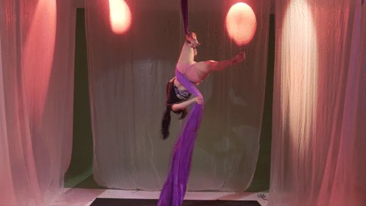 Aerial Silks Lesson Gets Steamy