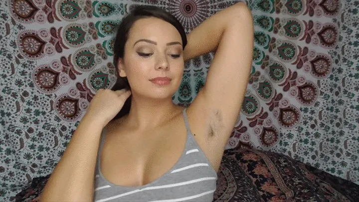 Sensual hairy armpits -no talking