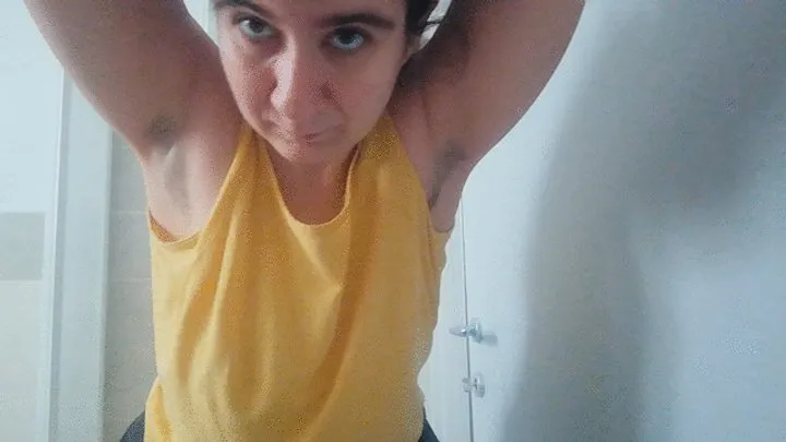 Hairy armpit worship!