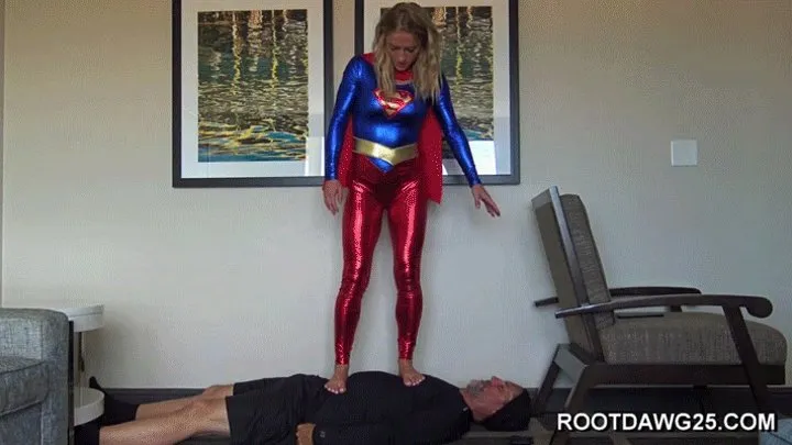 Buff Blondi - Super Girl Trample