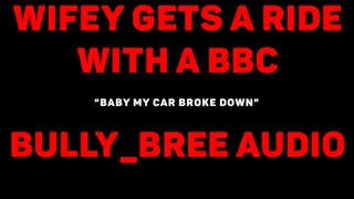 Wifey Hitches A Ride With BBC