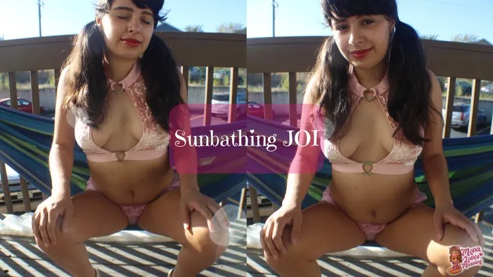 Sunbathing JOI