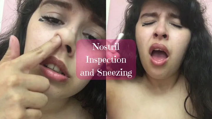 Nostril Inspection and Sneezing