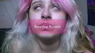 Stuffed Nose Remedy