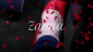 Driving in RED DEVIOUS SPIKE HEELS 3 CARPET STUCK