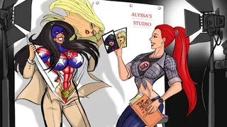 American Step-mom Episode 2: American Step-mom Exposes Herself and Comic Book Babe