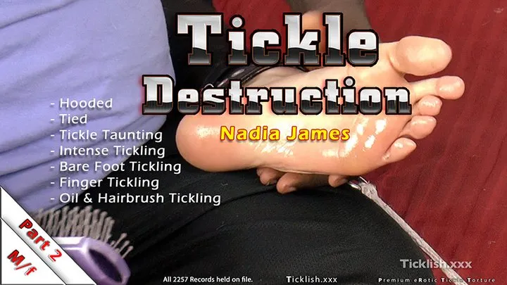 Tickle Destruction: Nadia James - Part 2