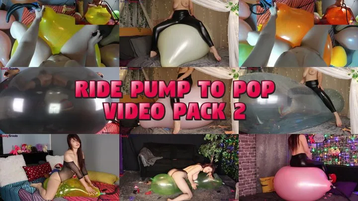 Ride Pump to Pop Video Pack 2