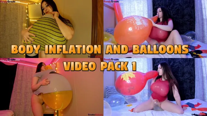 Body Inflating and Balloons Video Pack 1