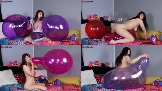 Playing With Bag of Balloons From a Fan | Part 2