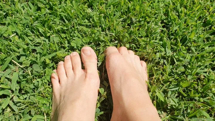 Walking Barefoot on the Grass