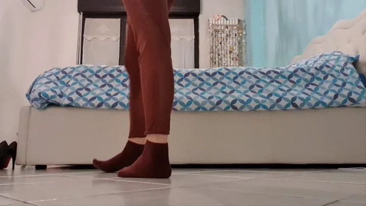wearing some high heels a lot of sprains so I need a massage